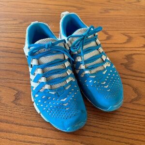 Men’s Nike free trainer 5.0 Blue & White sneakers shoes size 8.5